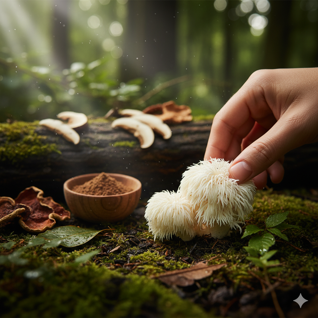 home page gemini generated shroom in nature.png